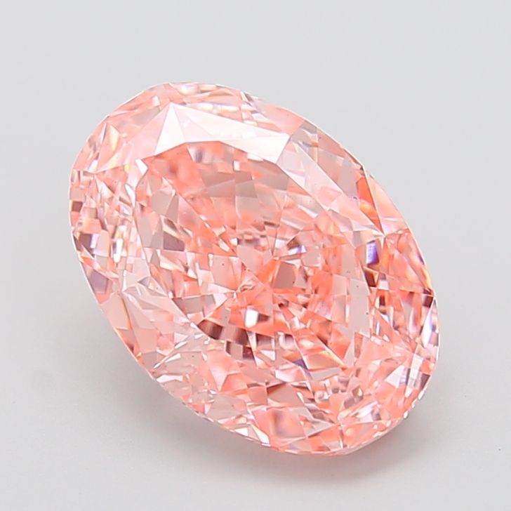 5.02 ct. oval Lab Grown Diamond front image