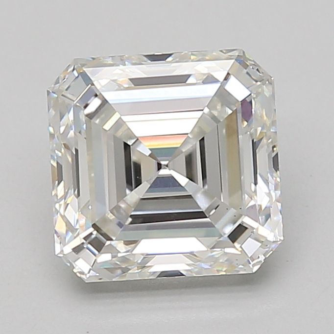 3.02 ct lab-grown Asscher Diamond