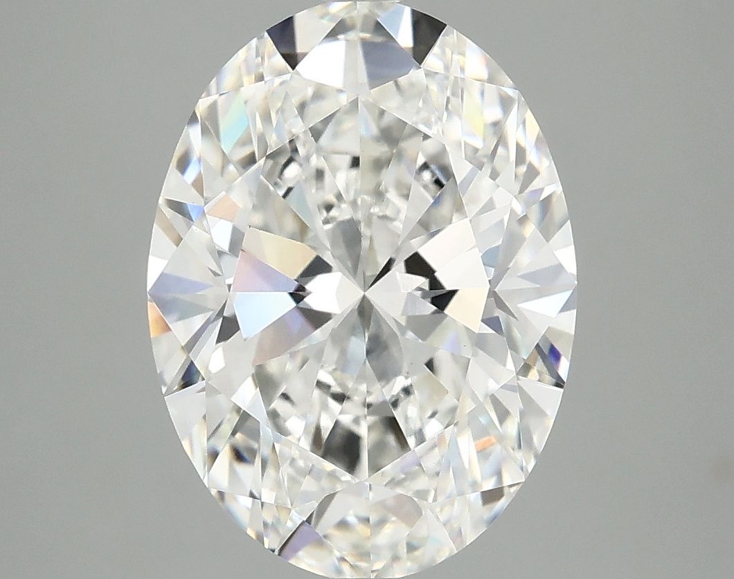 4.05 ct. oval Lab Grown Diamond front image