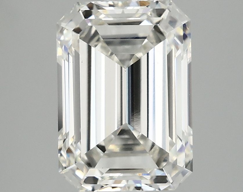 3.24 ct. emerald Lab Grown Diamond front image