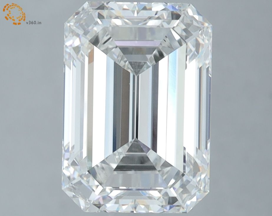 3.09 ct. emerald Lab Grown Diamond front image