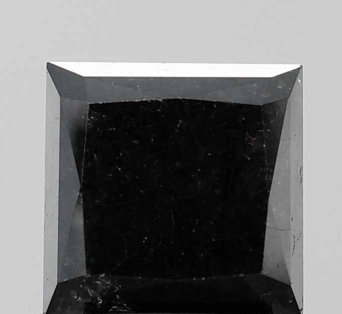 0.95 Carat Princess Diamond Black VVS2
