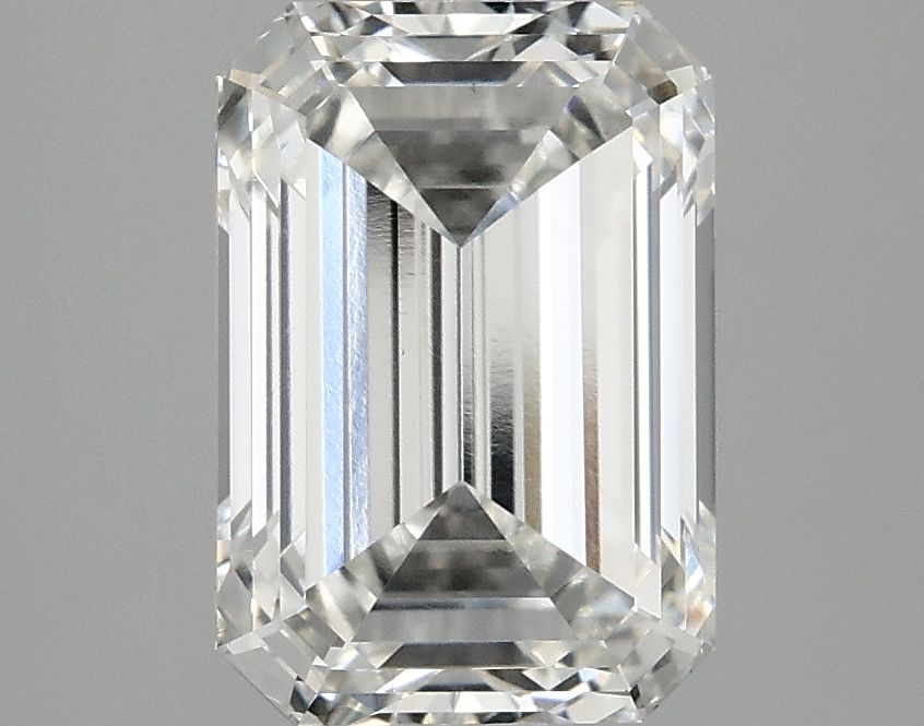 3.10 ct. emerald Lab Grown Diamond front image