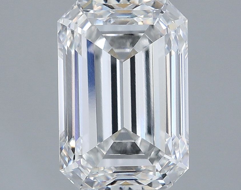 3.34 ct. emerald Lab Grown Diamond front image