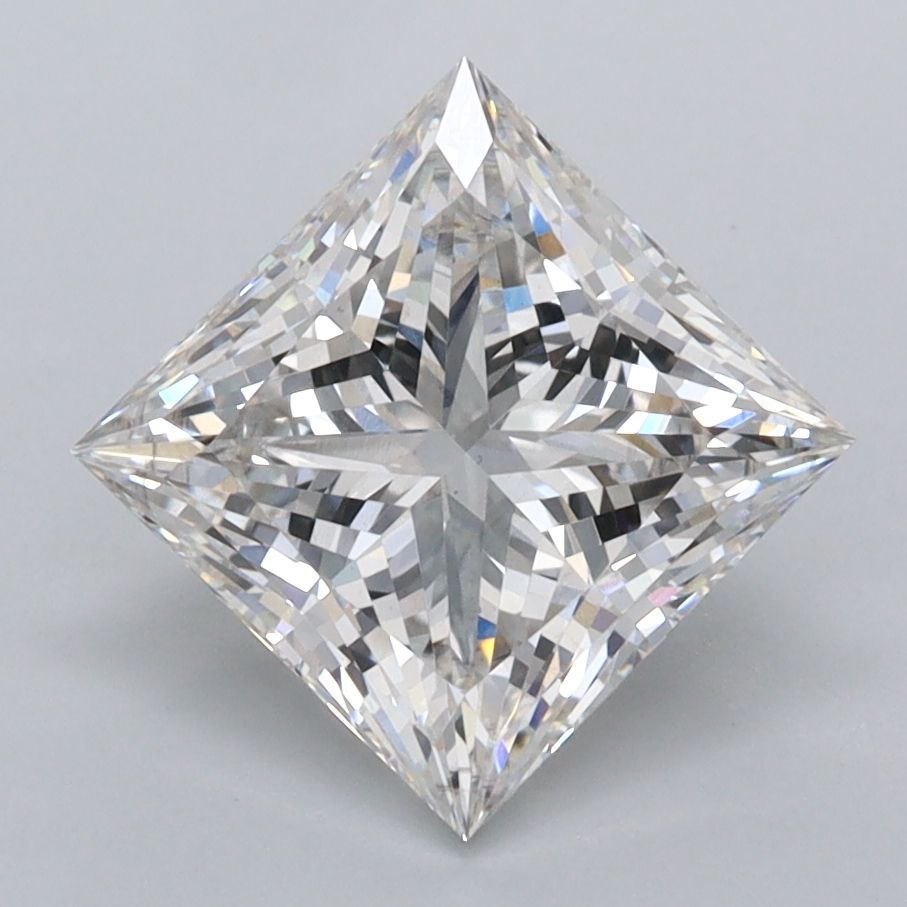 2.54 ct. princess Lab Grown Diamond front image