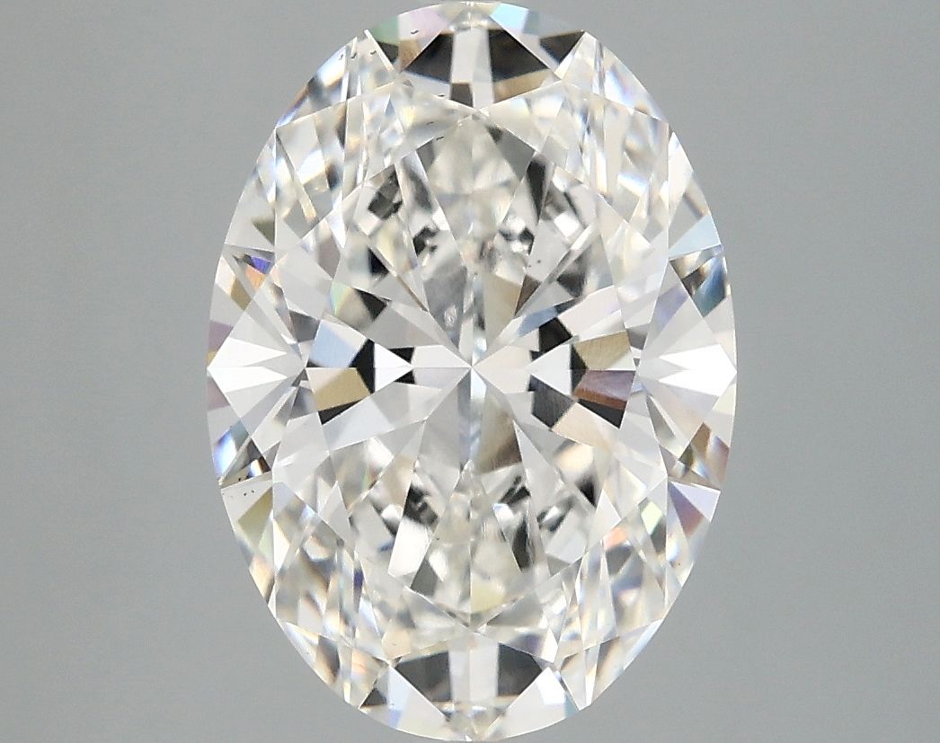3.92 ct. oval Lab Grown Diamond front image