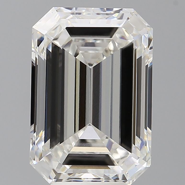 6.59 ct. emerald Lab Grown Diamond front image