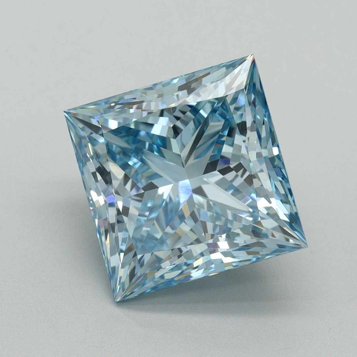 5.07 ct. princess Lab Grown Diamond front image