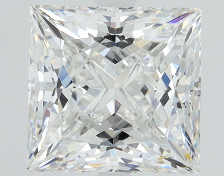 3.02 ct. princess Lab Grown Diamond front image