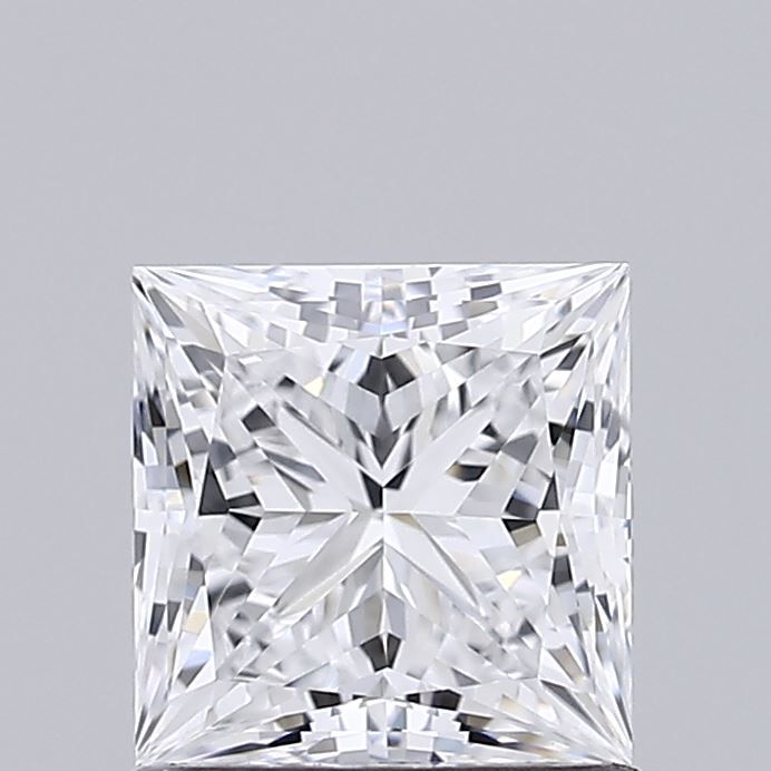 1.12 ct. princess Lab Grown Diamond front image