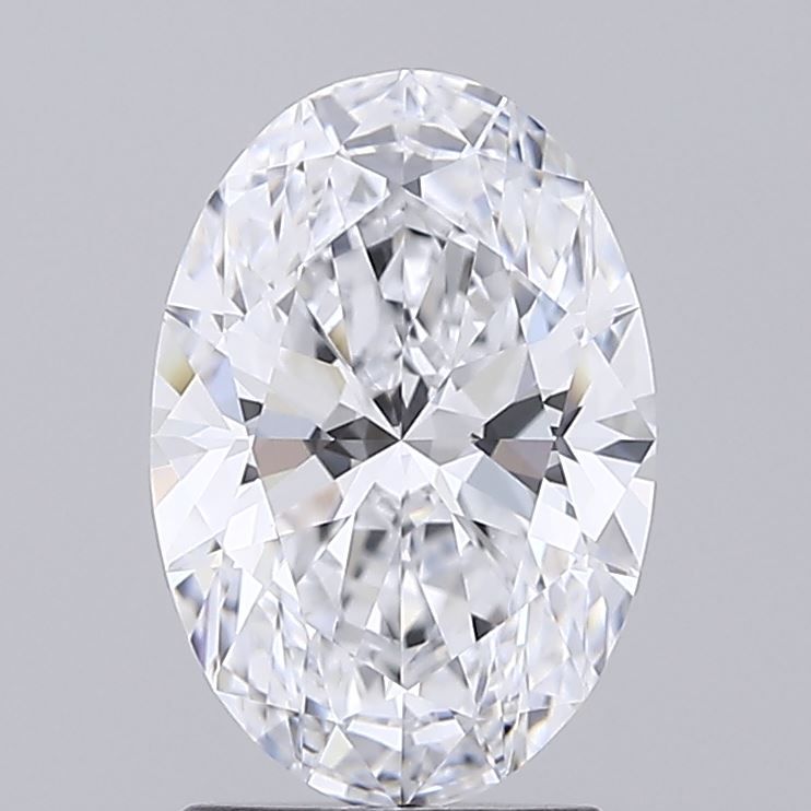 2.06 ct. oval Lab Grown Diamond front image