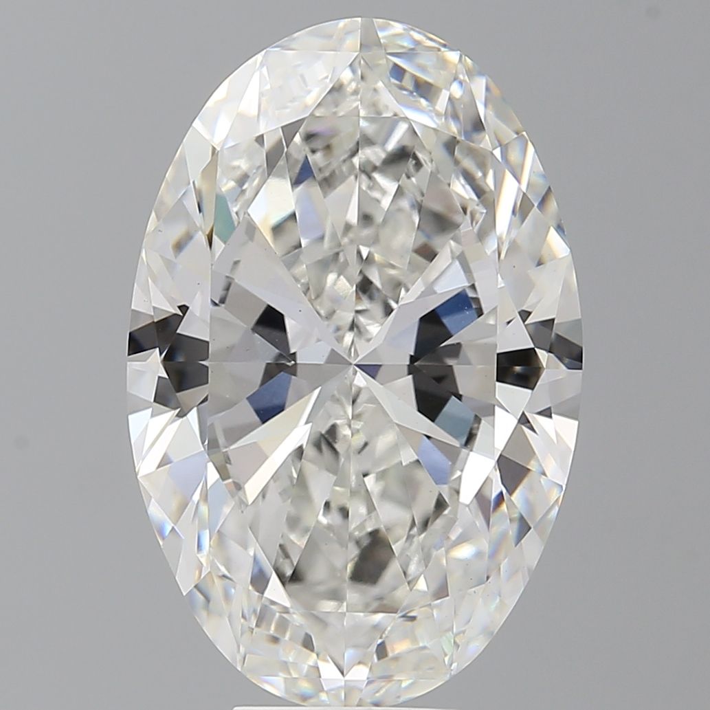 9.51 ct. oval Lab Grown Diamond front image