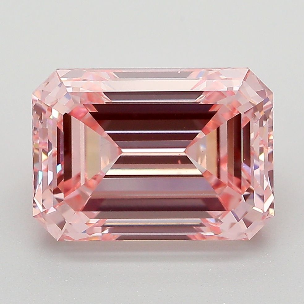 4.51 ct. emerald Lab Grown Diamond front image