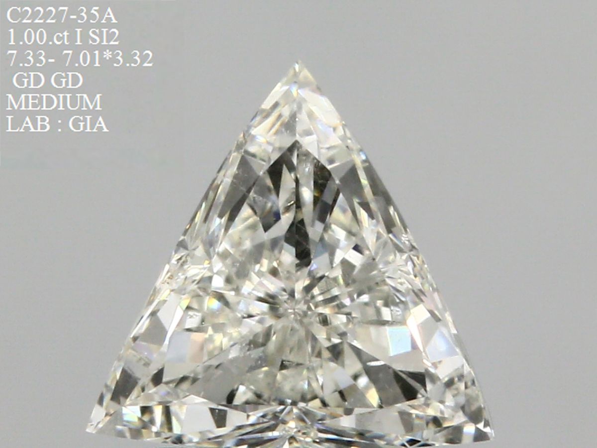 1 ct Triangular Diamond