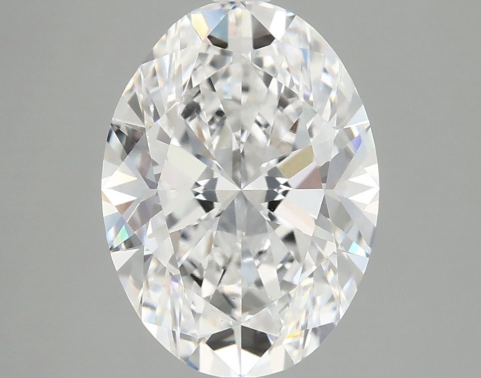 3.08 ct. oval Lab Grown Diamond front image