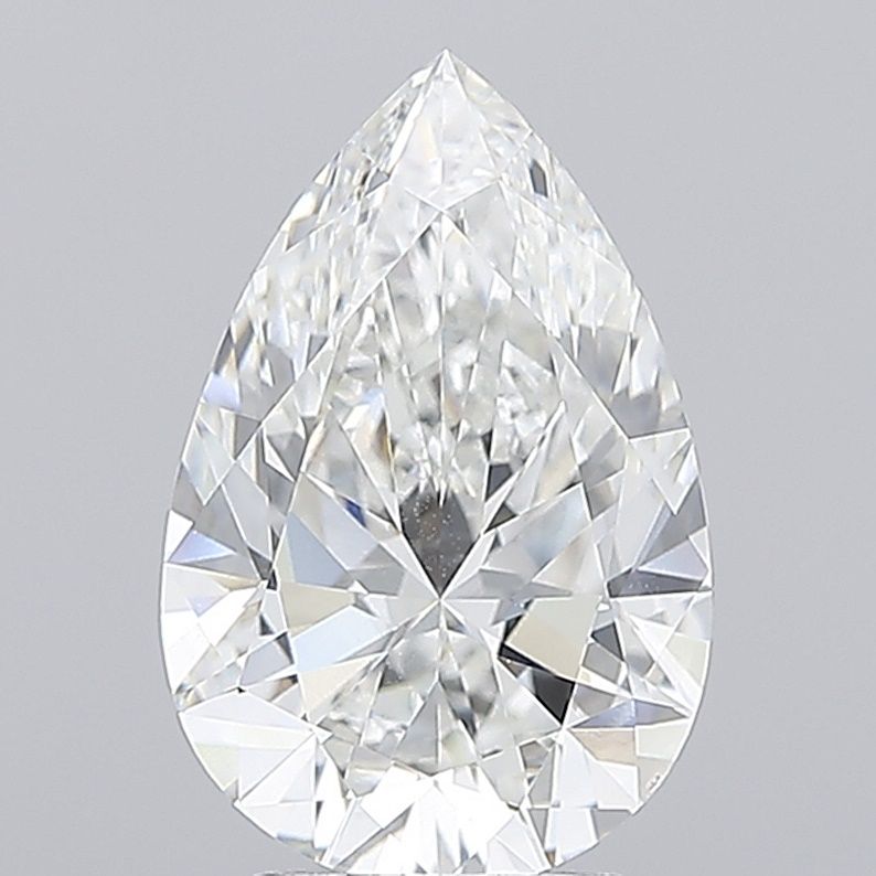 3.98 ct. pear Lab Grown Diamond front image