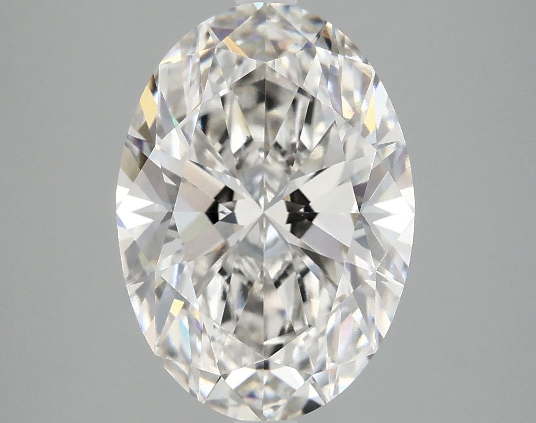3.80 ct. oval Lab Grown Diamond front image