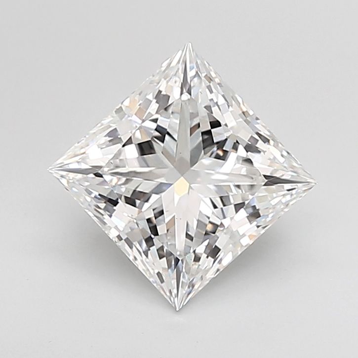 3.06 ct. princess Lab Grown Diamond front image