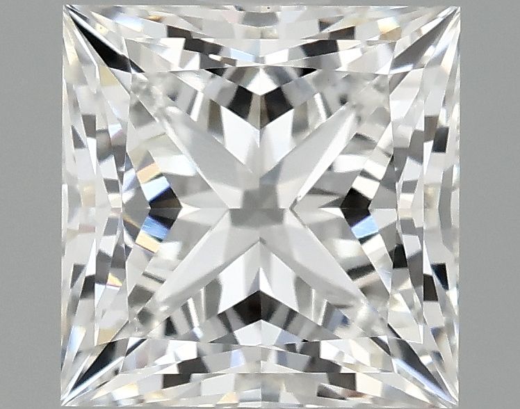 2.10 ct. princess Lab Grown Diamond front image