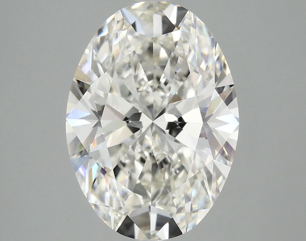 3.93 ct. oval Lab Grown Diamond front image