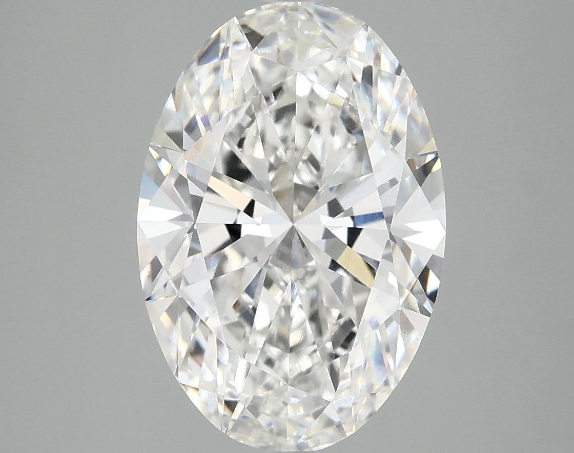 3.92 ct. oval Lab Grown Diamond front image