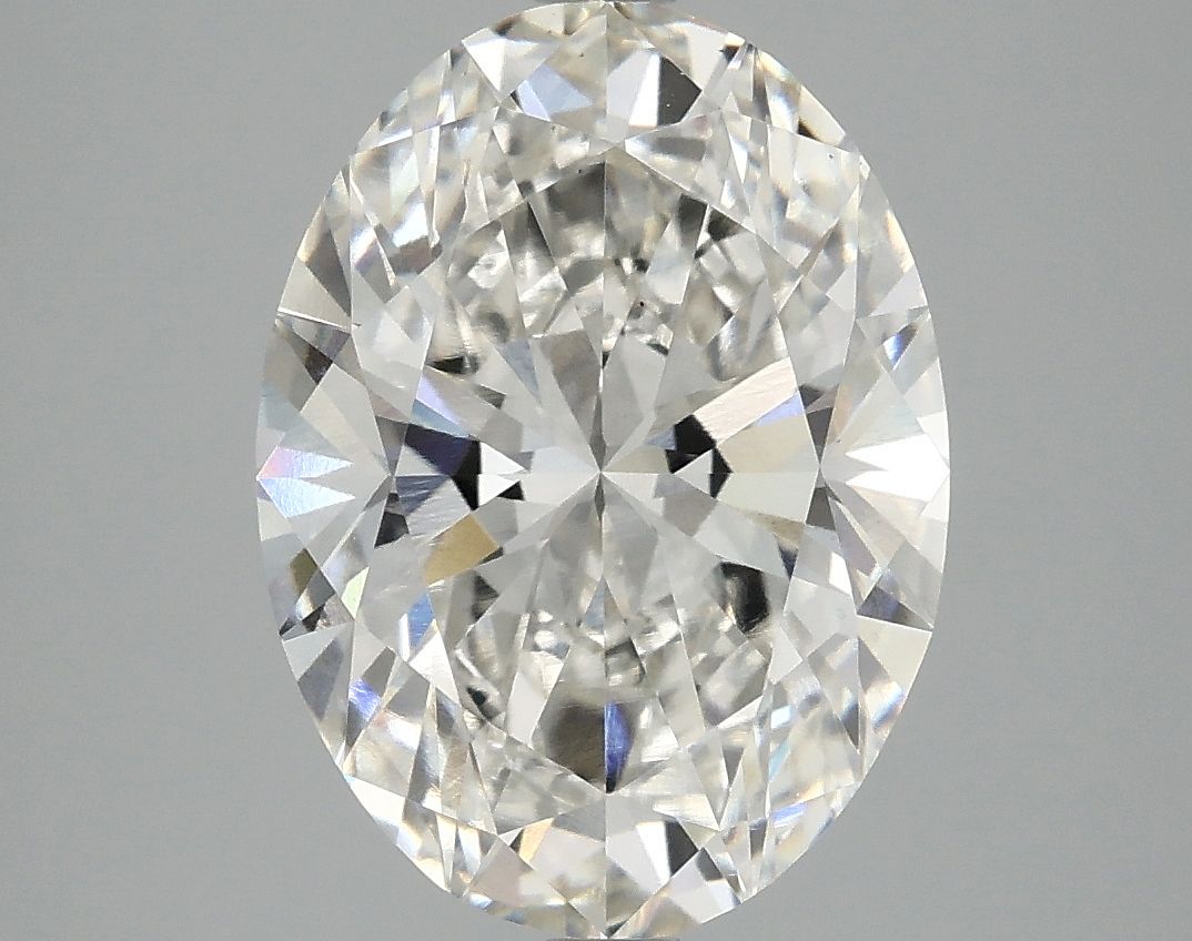4.07 ct. oval Lab Grown Diamond front image