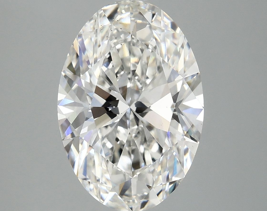3.52 ct. oval Lab Grown Diamond front image