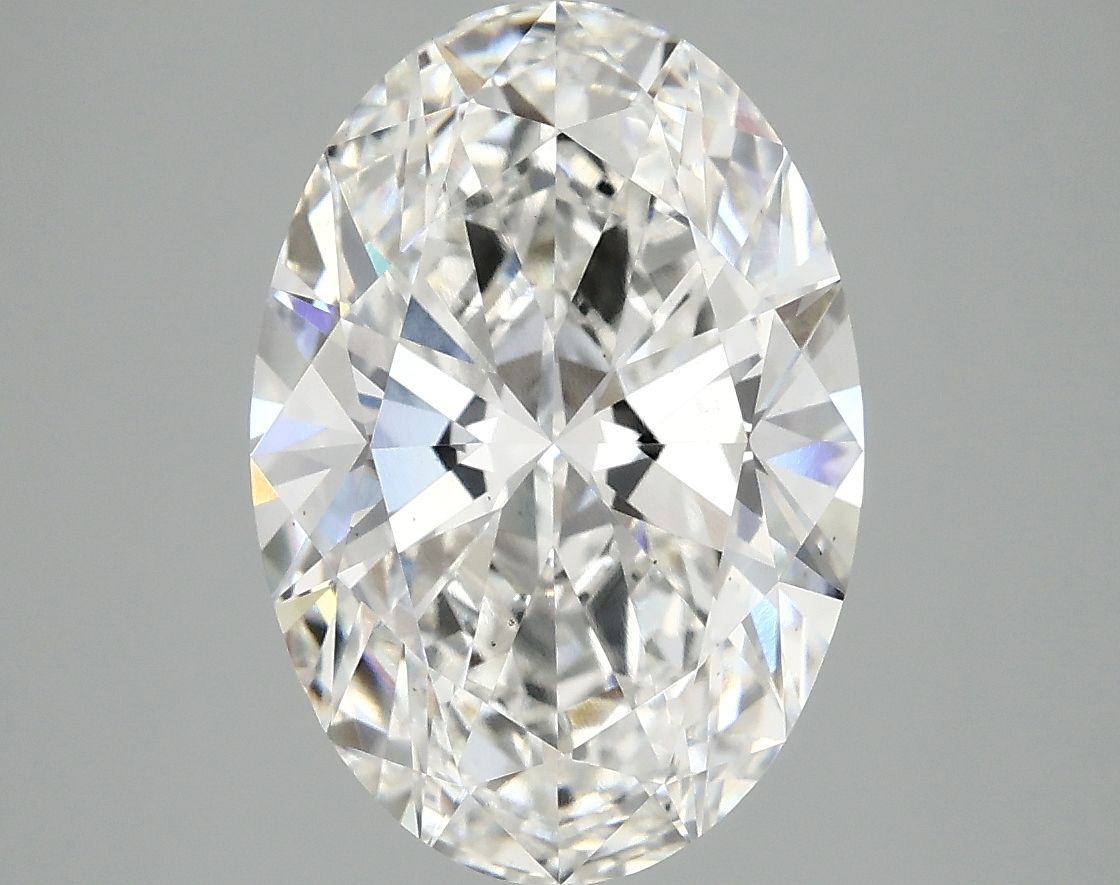 4.05 ct. oval Lab Grown Diamond front image