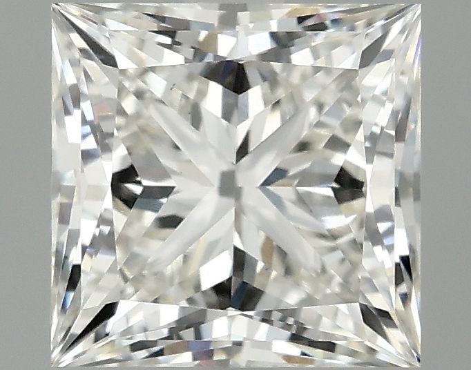 2.10 ct. princess Lab Grown Diamond front image