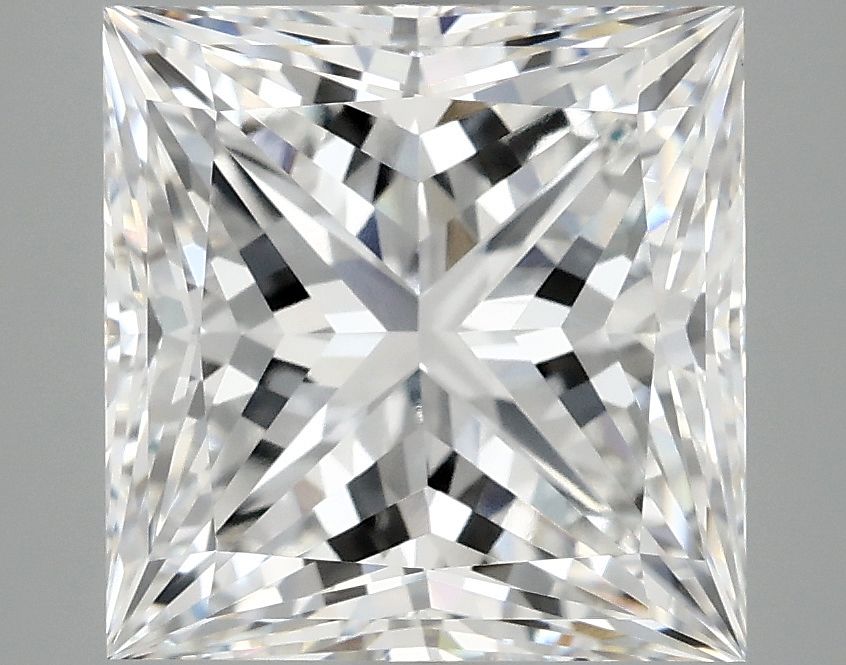 5.05 ct. princess Lab Grown Diamond front image