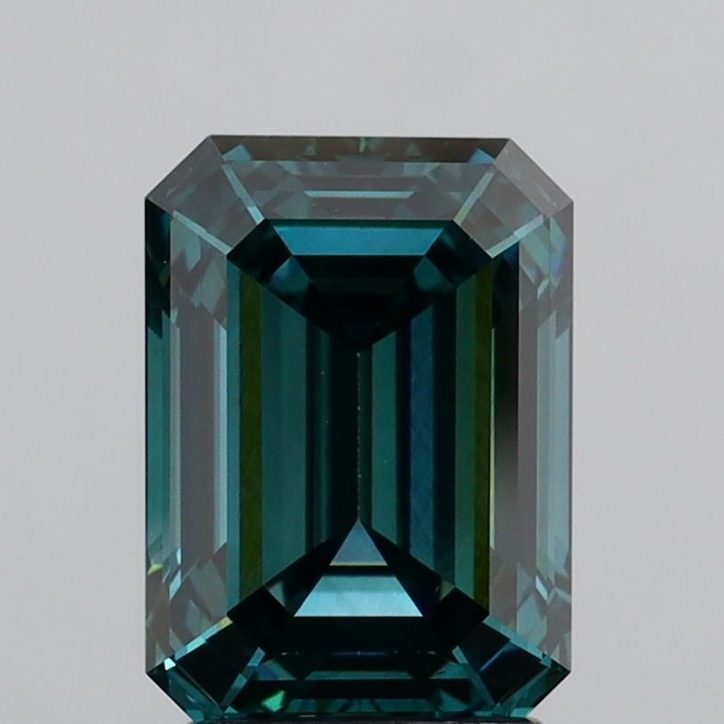 3.12 ct. emerald Lab Grown Diamond front image