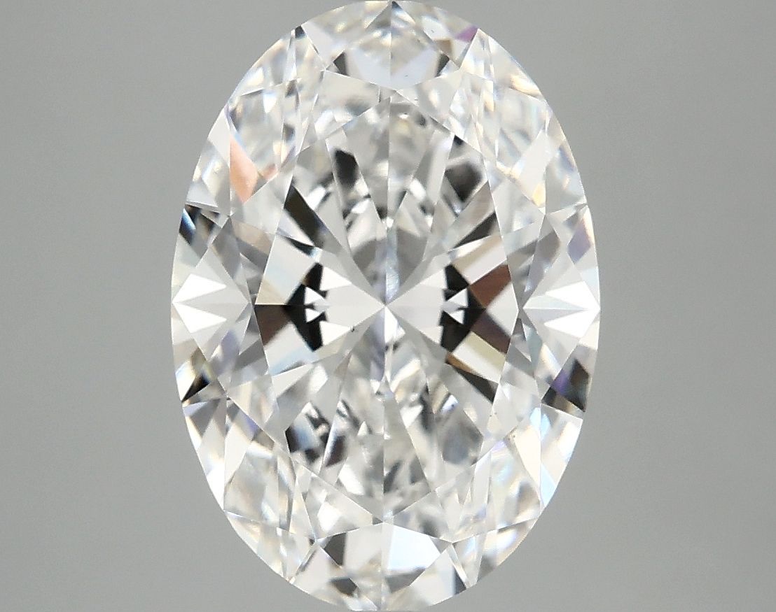 4.07 ct. oval Lab Grown Diamond front image