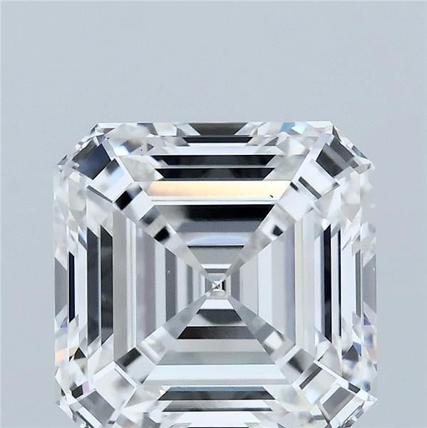 4.07 ct lab-grown Asscher Diamond