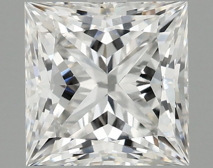 2.10 ct. princess Lab Grown Diamond front image