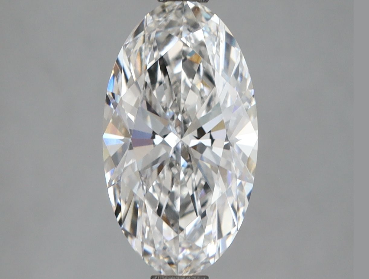 2.42 ct. oval Lab Grown Diamond front image