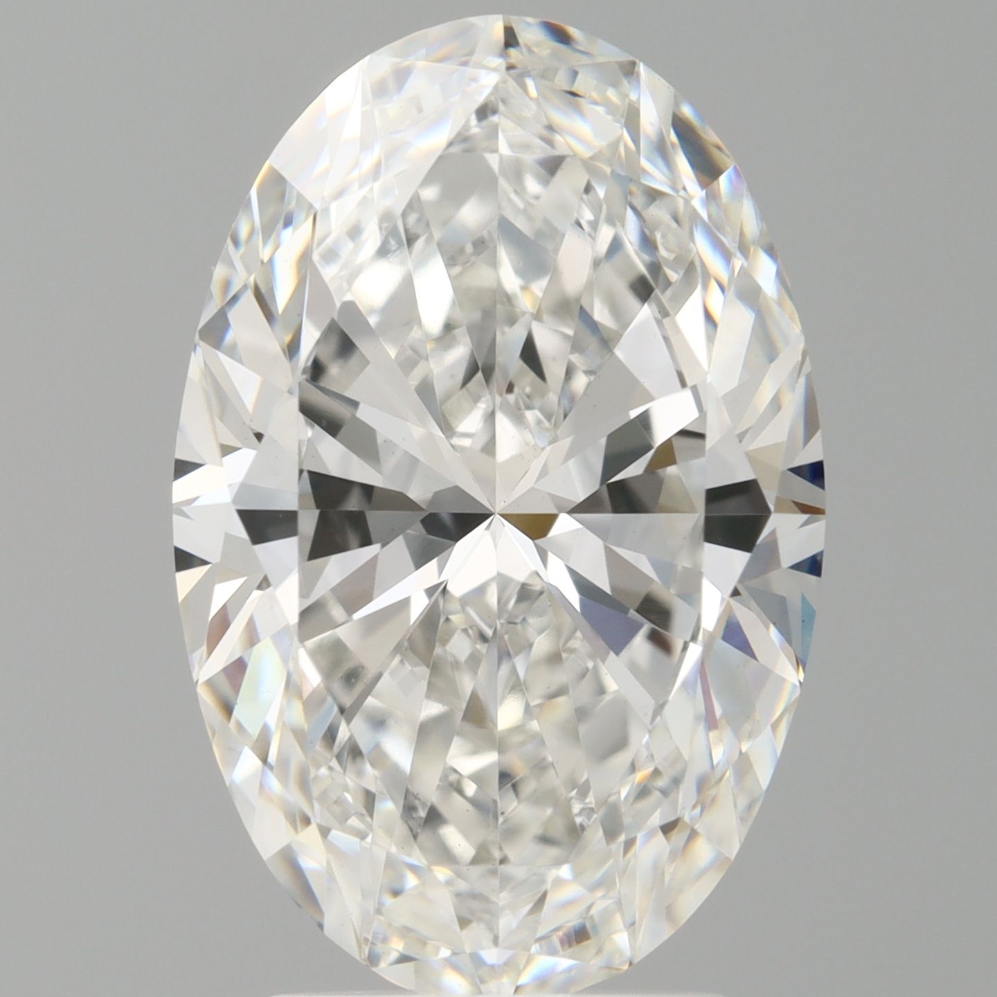 3.57 ct. oval Lab Grown Diamond front image