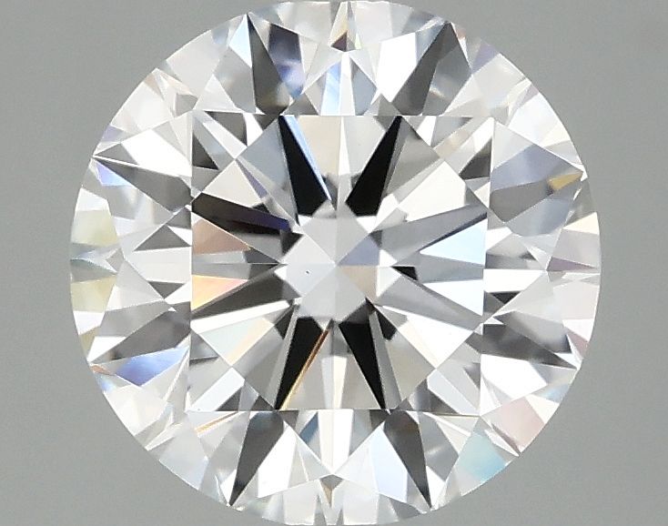 2.56 ct. round Lab Grown Diamond front image