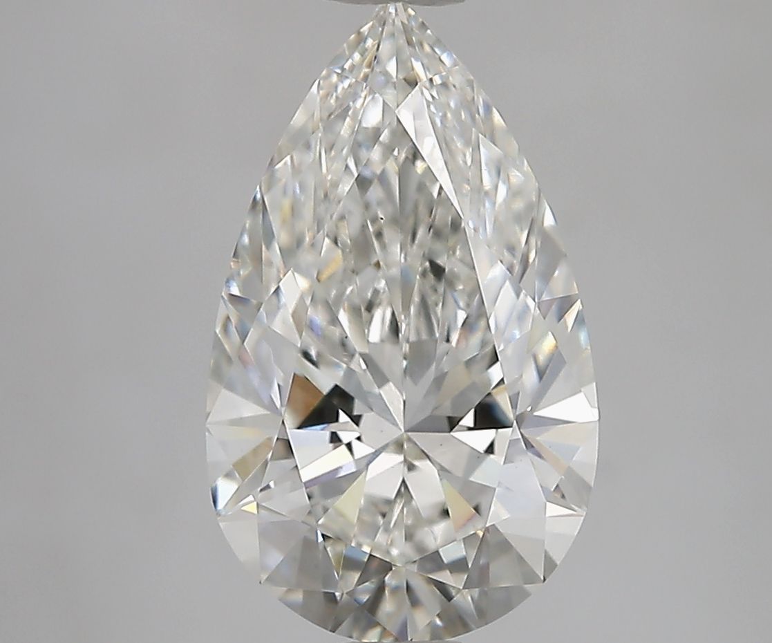 3.06 carat f VS1 EX Cut IGI pear diamond