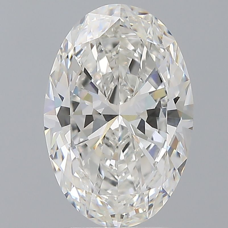 3.01 ct. oval Lab Grown Diamond front image