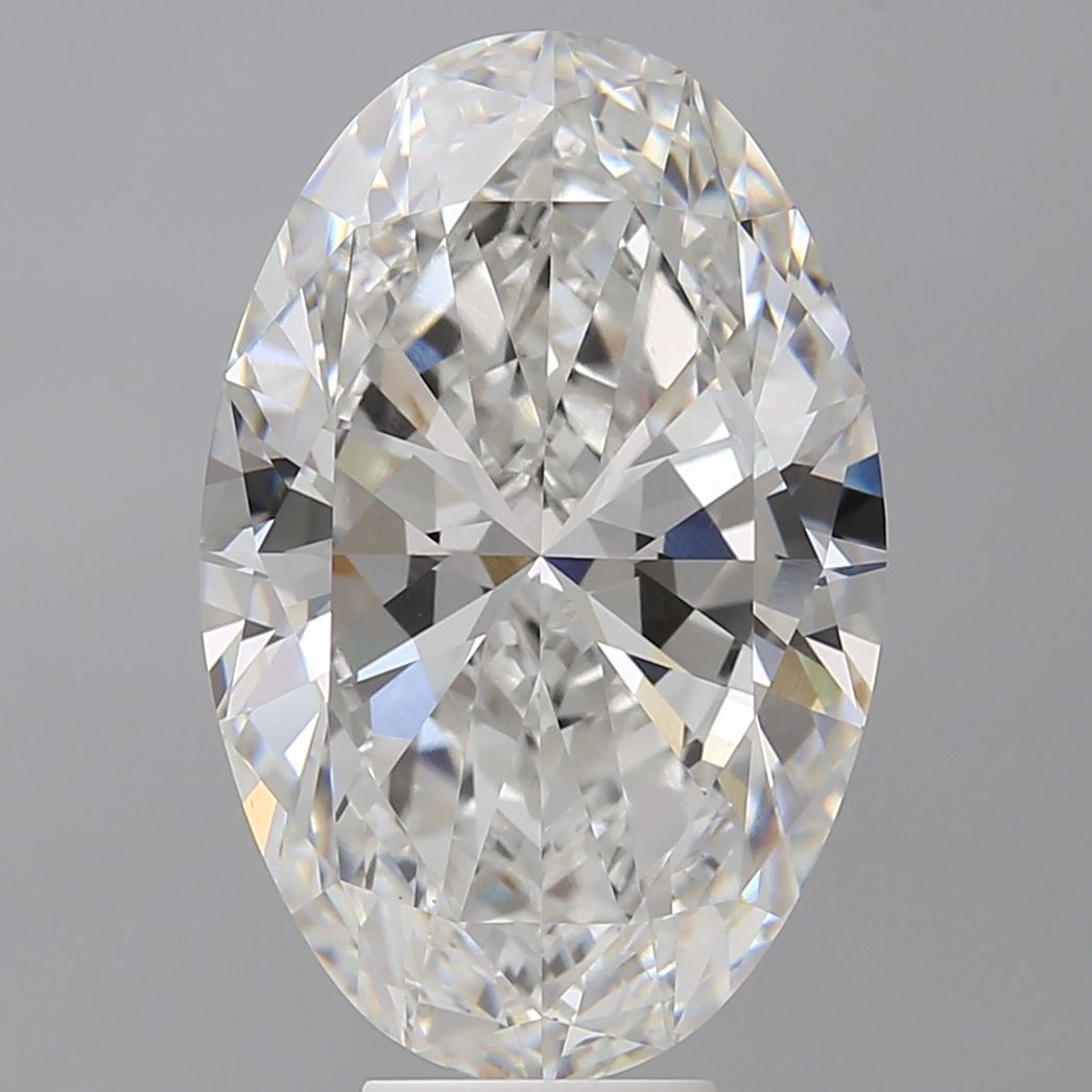 9.53 ct. oval Lab Grown Diamond front image
