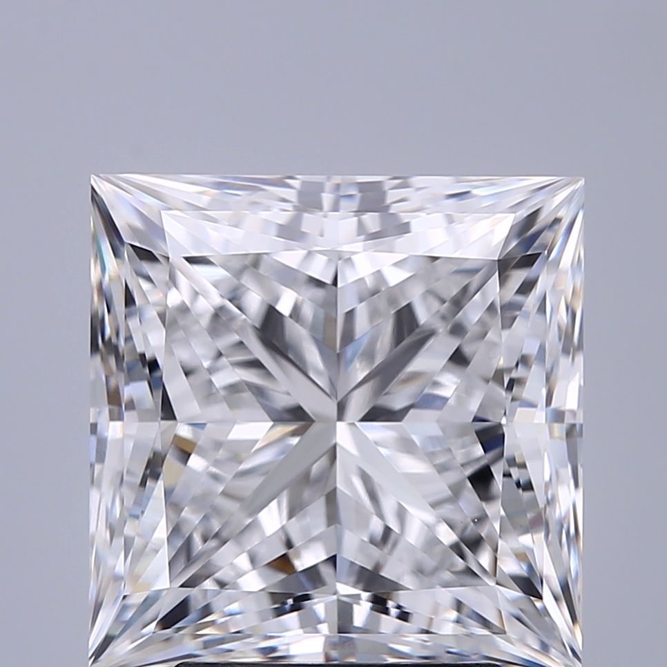 3.62 ct. princess Lab Grown Diamond front image