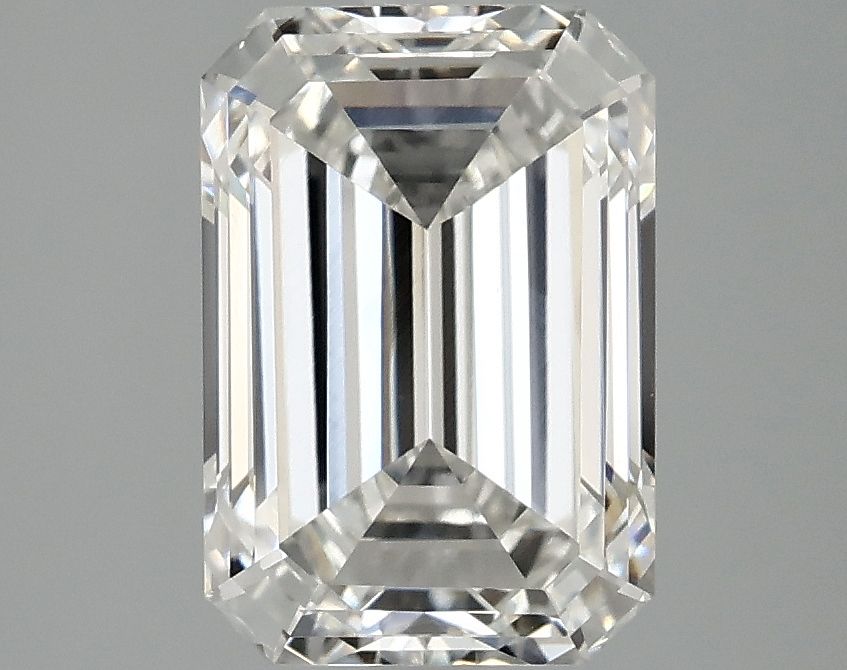 3.02 ct. emerald Lab Grown Diamond front image