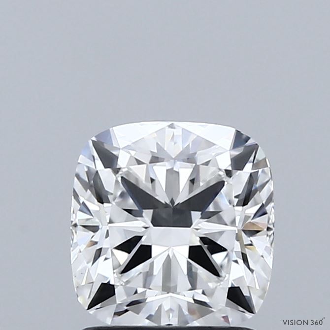 1.44 ct lab-grown Cushion modified Diamond