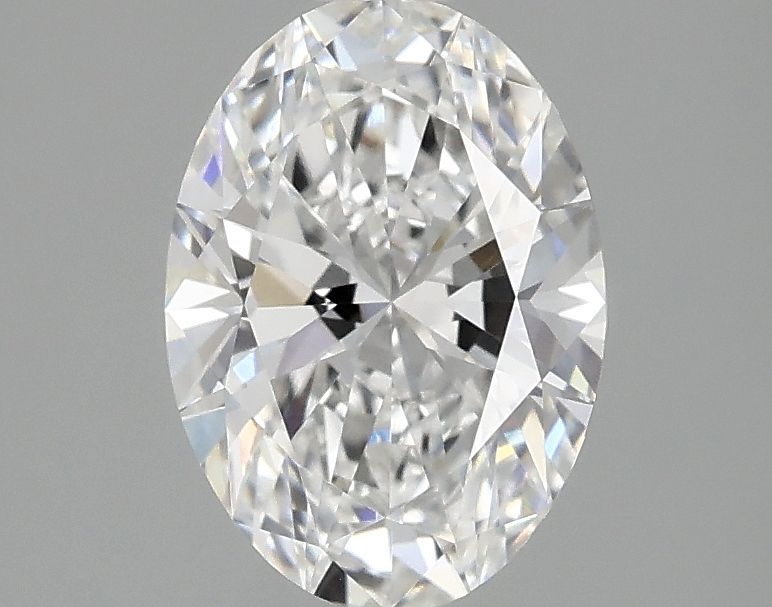1.38 ct. oval Lab Grown Diamond front image