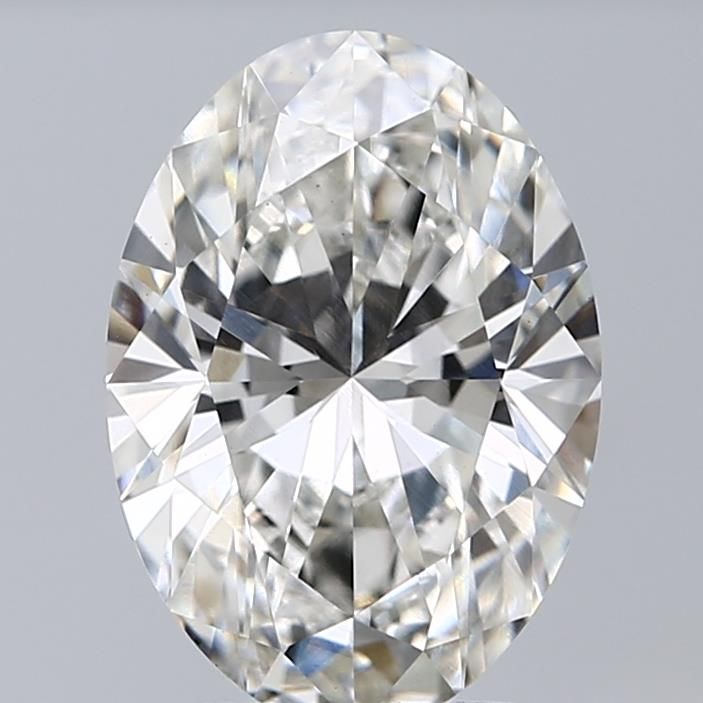 3.58 ct. oval Lab Grown Diamond front image