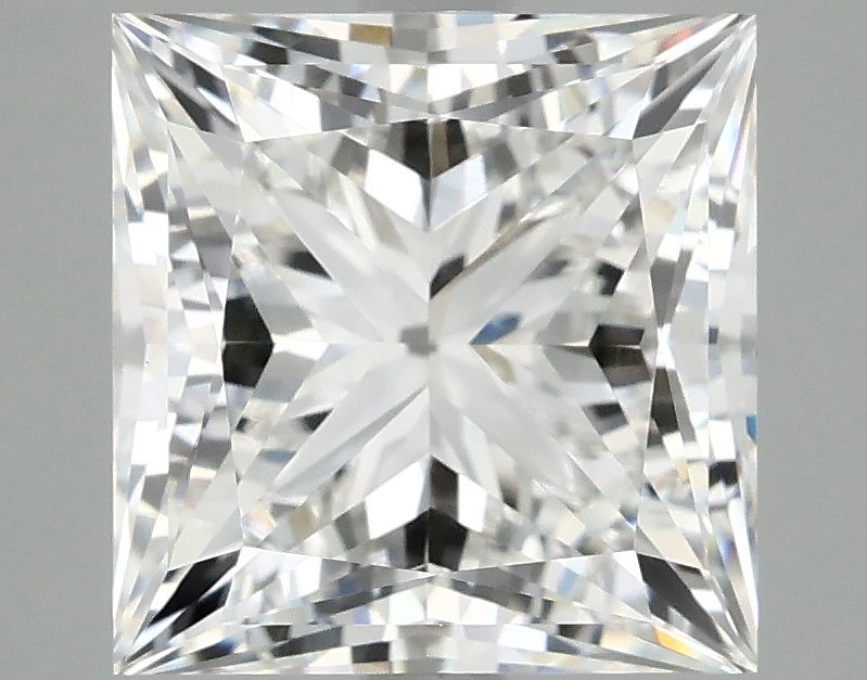 4.14 ct. princess Lab Grown Diamond front image