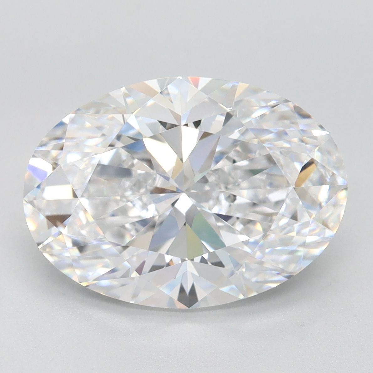 3.79 ct. oval Lab Grown Diamond front image
