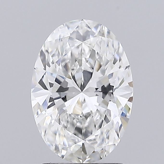 2.10 ct. oval Lab Grown Diamond front image