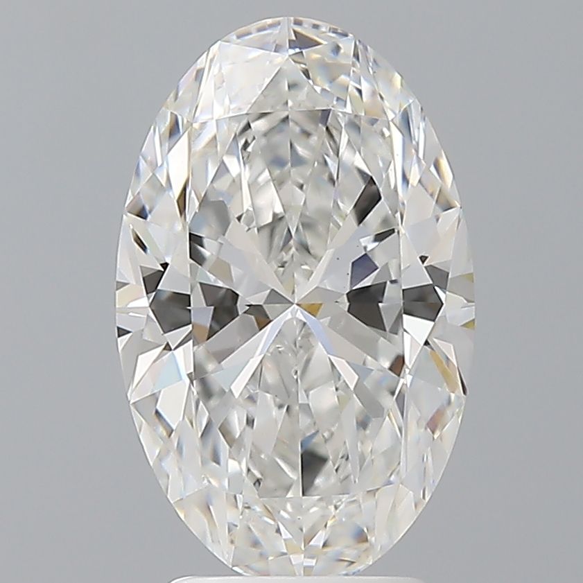 3.05 ct. oval Lab Grown Diamond front image