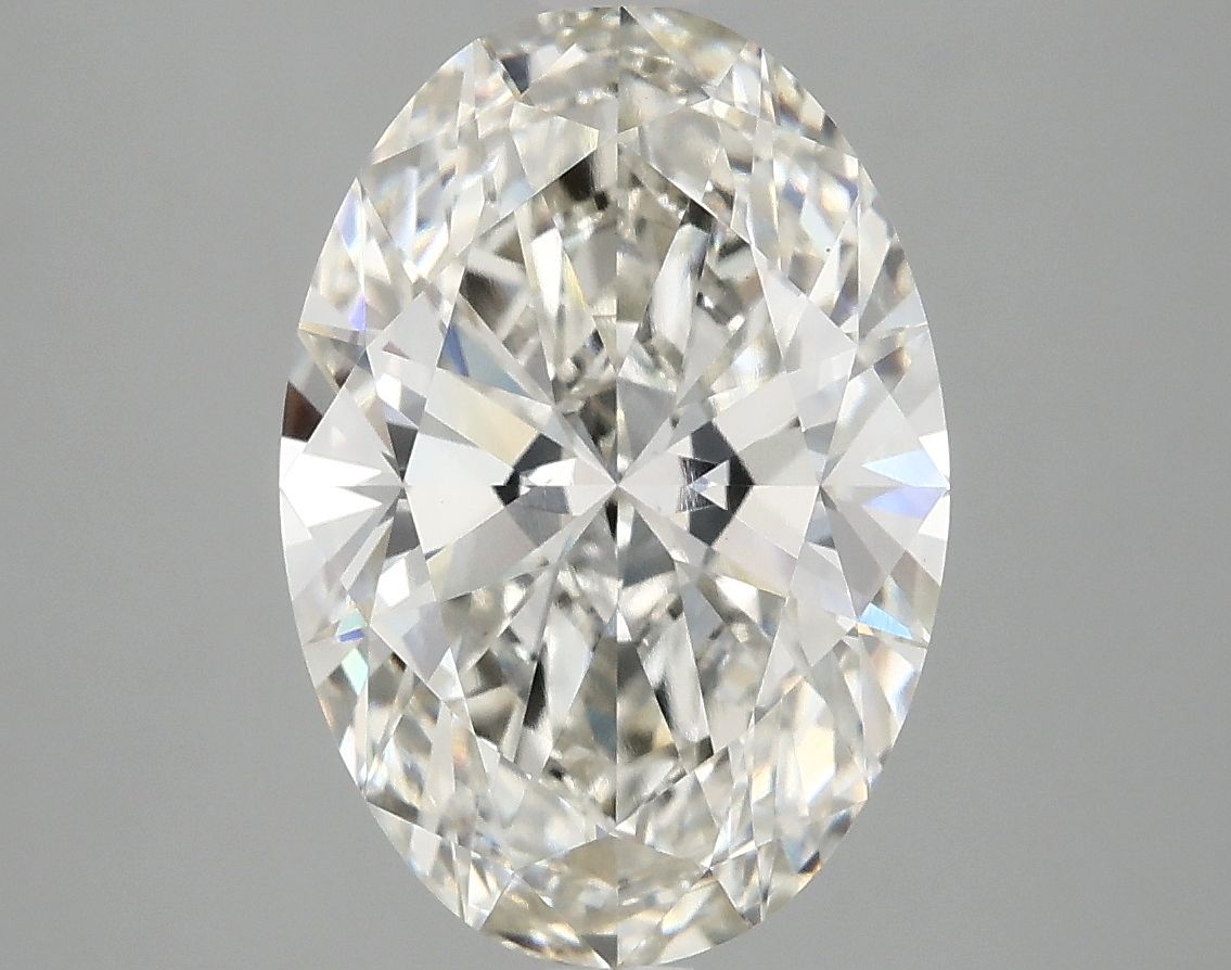 3.97 ct. oval Lab Grown Diamond front image